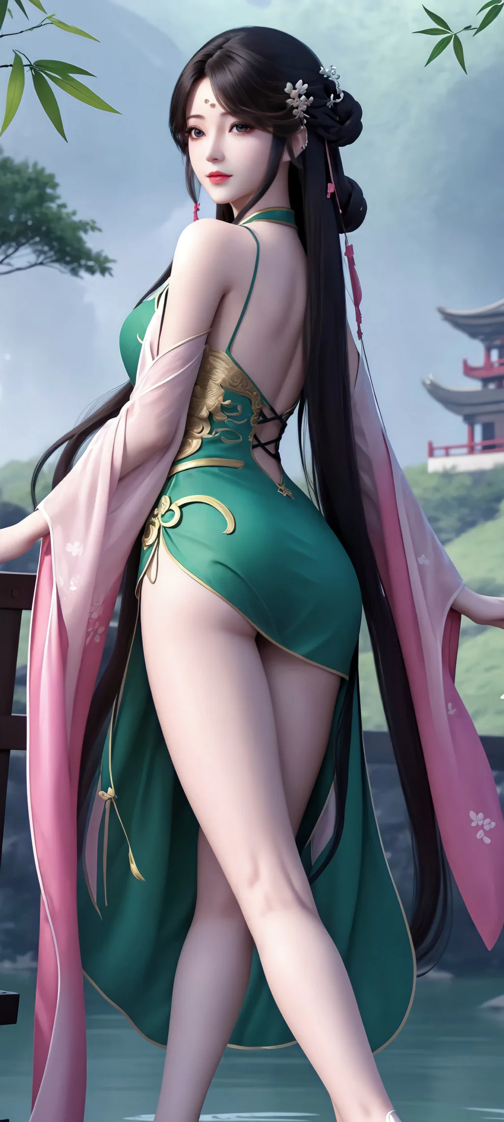 精选AI绘画 970 完美世界-火灵儿[32P]