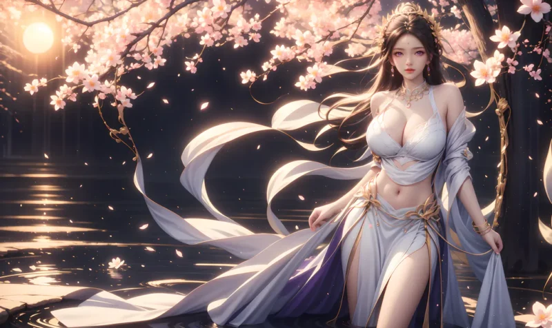 AI绘画 949 遮天-瑶池圣女[17P]-草丛看图