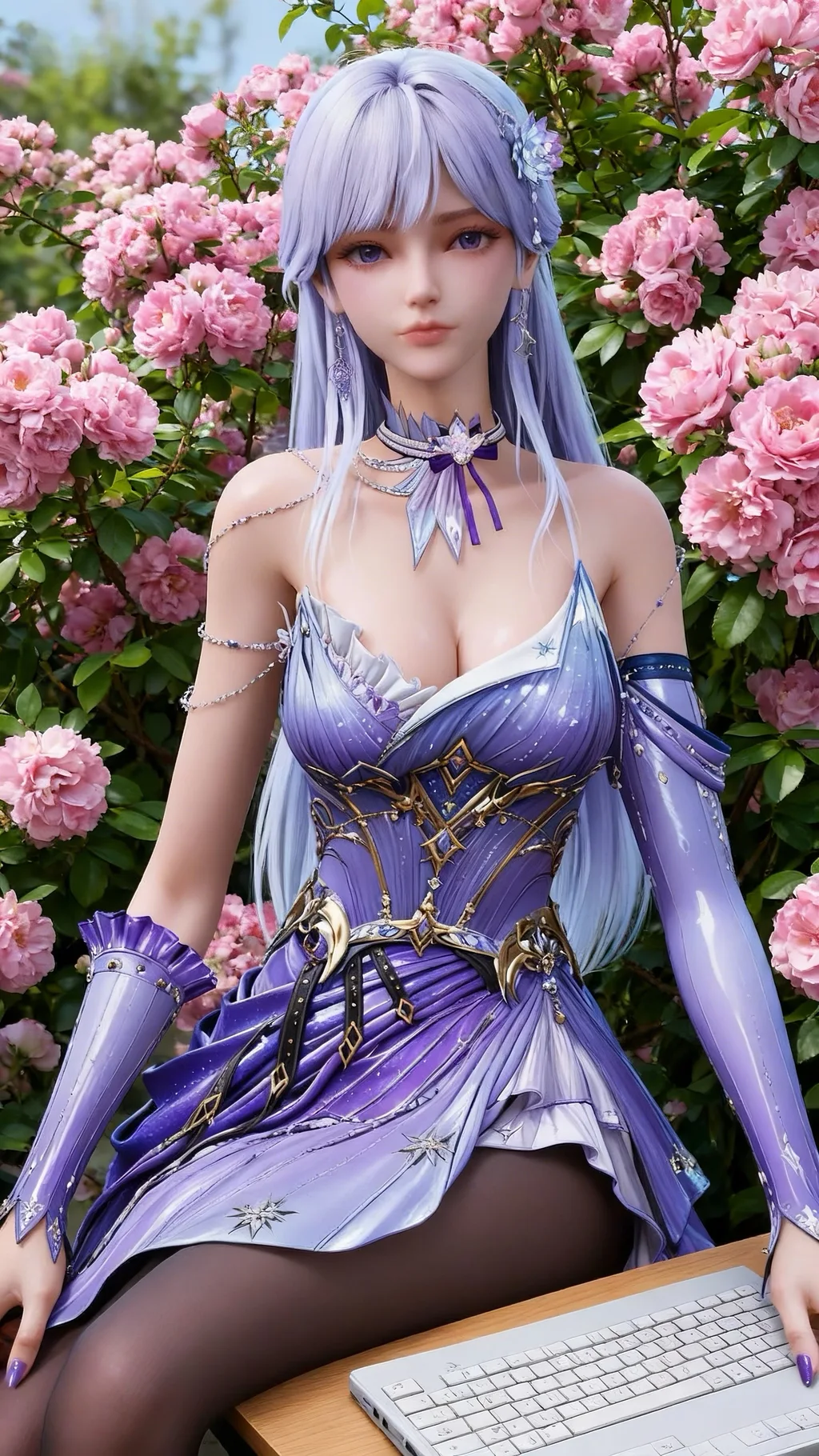 图片[3]-AI绘画 929 圣采儿[37P]-草丛看图