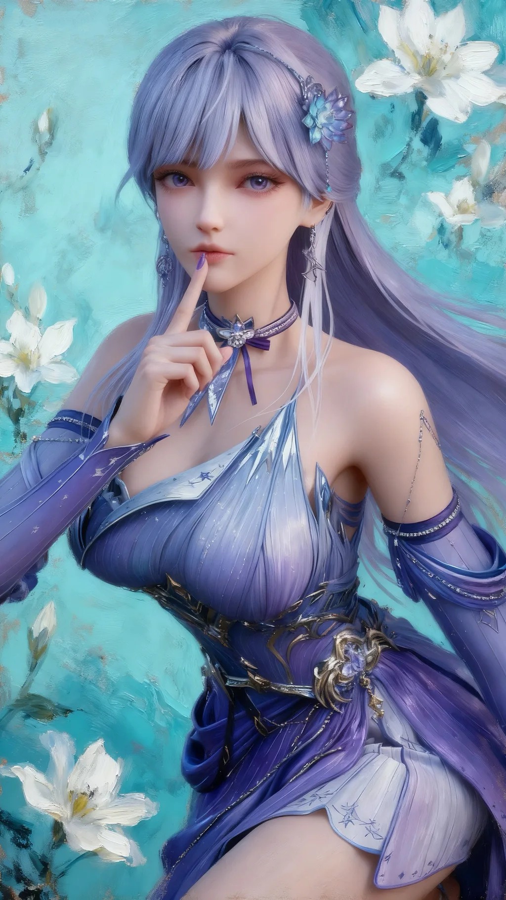 图片[6]-AI绘画 929 圣采儿[37P]-草丛看图