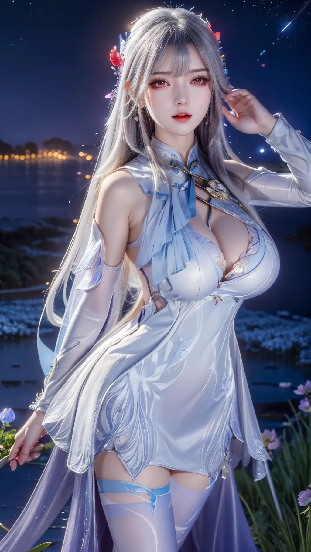 图片[3]-AI绘画 948 原神-丝柯克[67P]-草丛看图