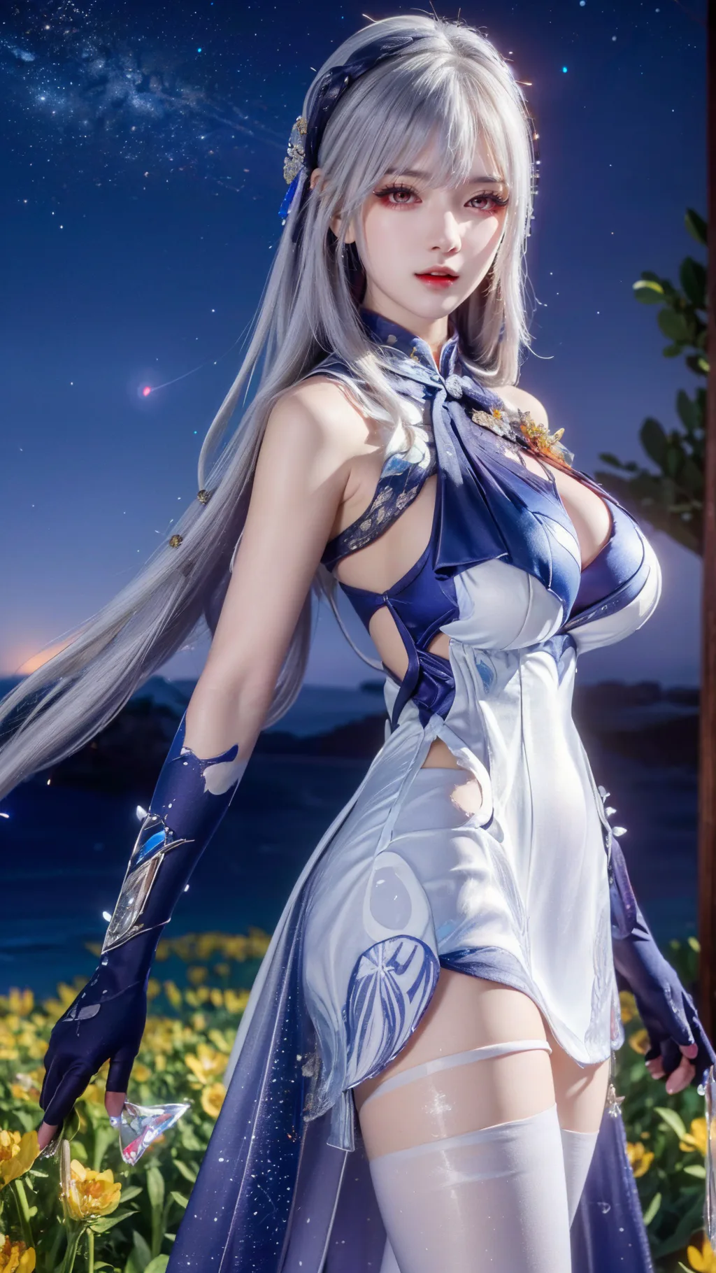 图片[5]-AI绘画 948 原神-丝柯克[67P]-草丛看图