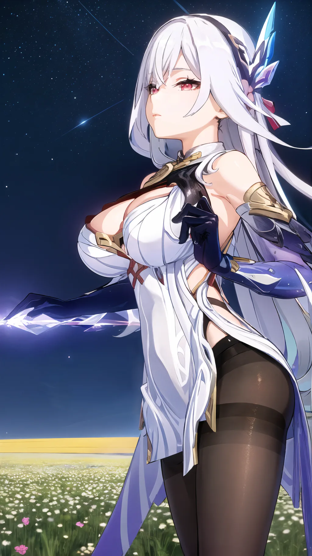 图片[8]-AI绘画 948 原神-丝柯克[67P]-草丛看图