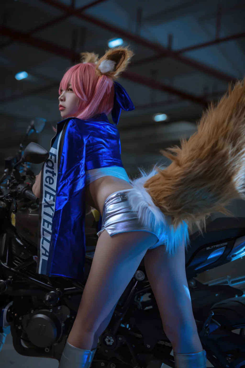 图片[3]-二佐Nisa – FGO 玉藻前赛车服[30P]-草丛看图