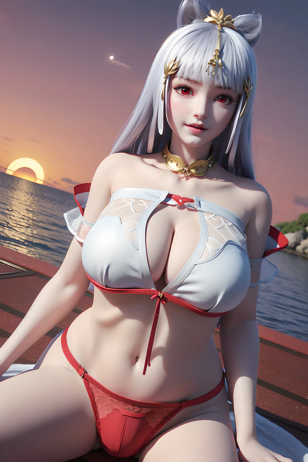 图片[8]-AI绘画 974 完美世界-太阴玉兔[59P]-草丛看图