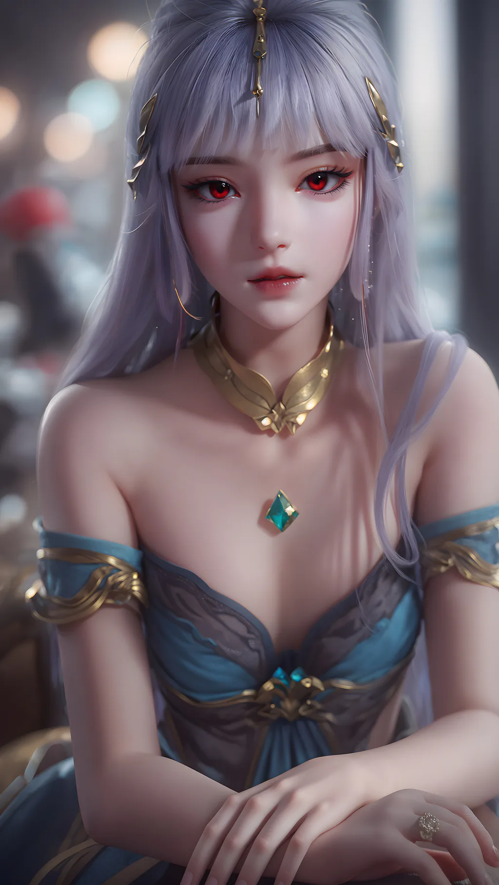 图片[3]-AI绘画 951 完美-太阴玉兔[14P]-草丛看图