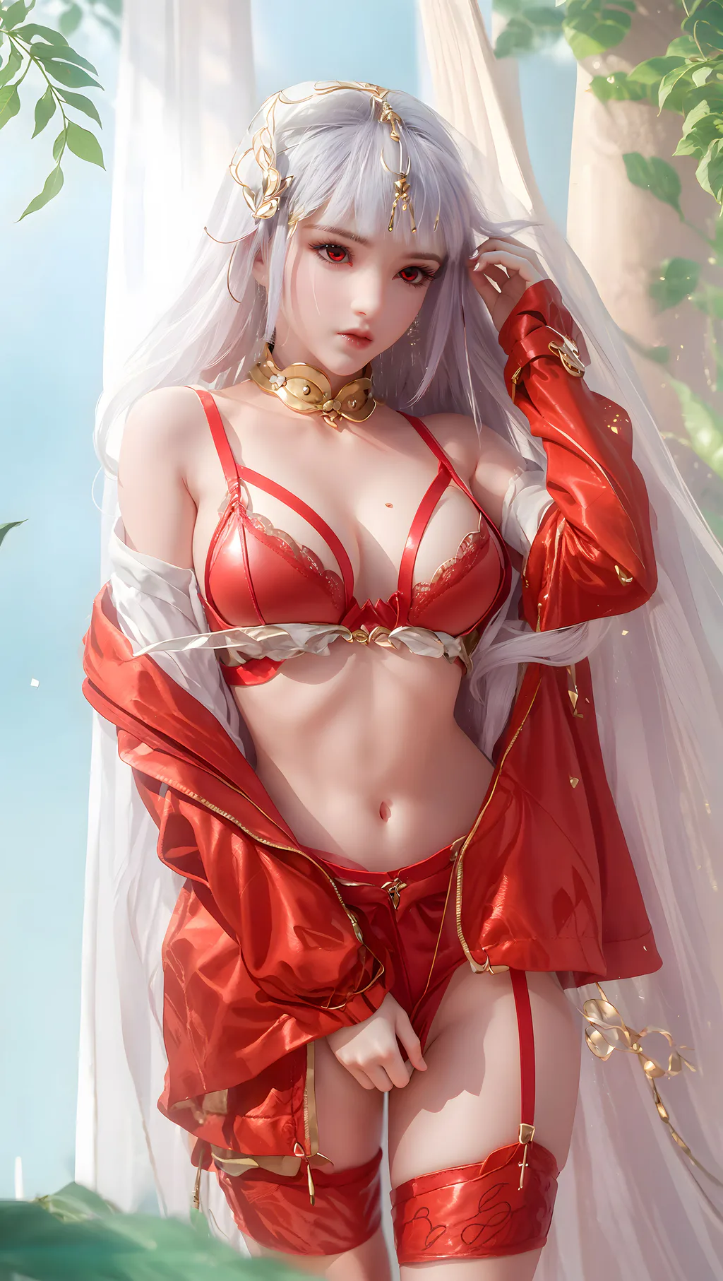 图片[5]-AI绘画 951 完美-太阴玉兔[14P]-草丛看图