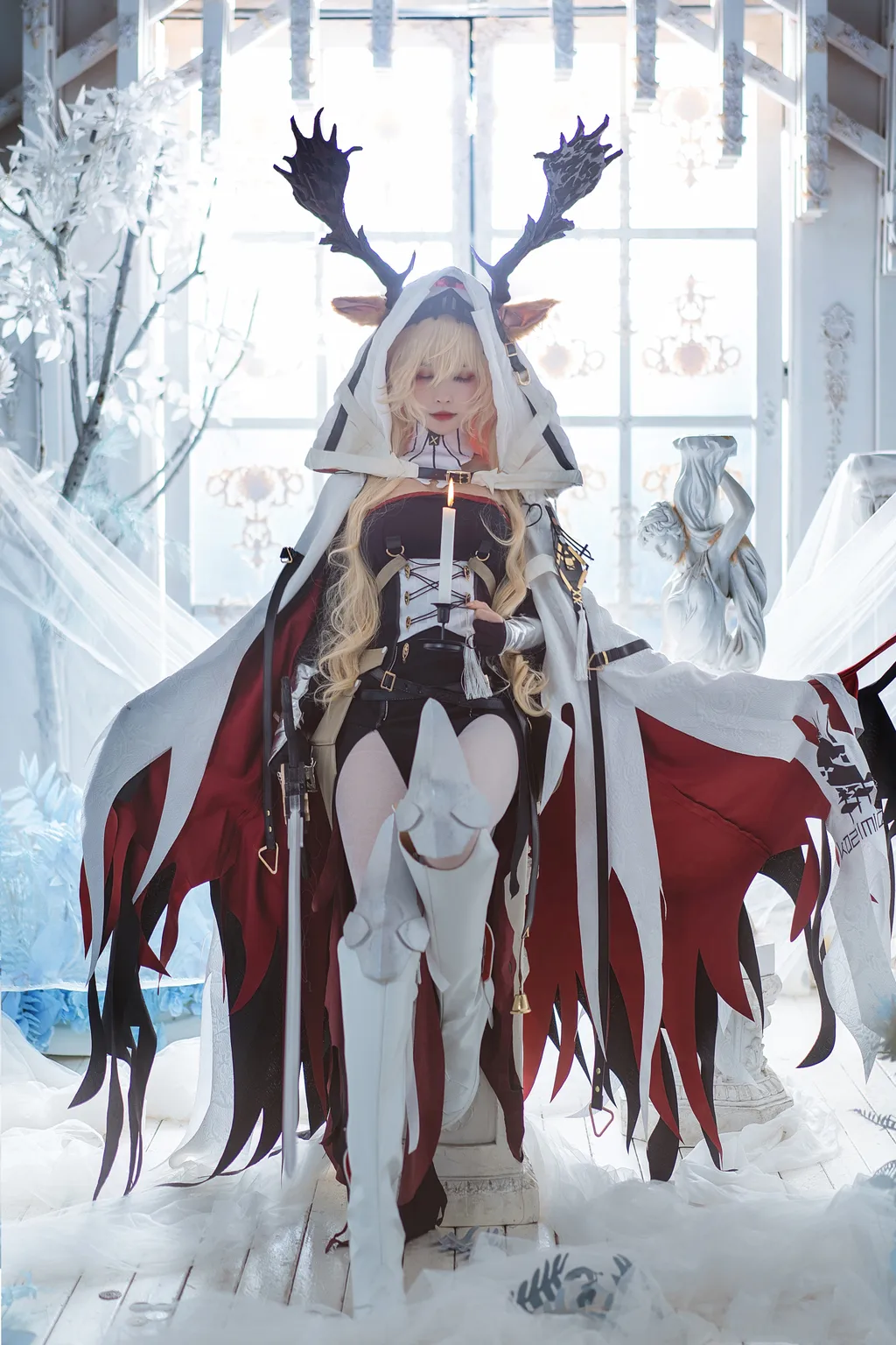 图片[5]-一千只猫薄禾 – 烛骑士 薇薇安娜[12P]-草丛看图