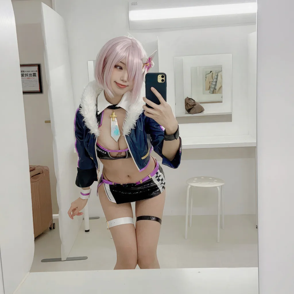 图片[2]-切切celia- FGO 玛修赛车服[23P]-草丛看图