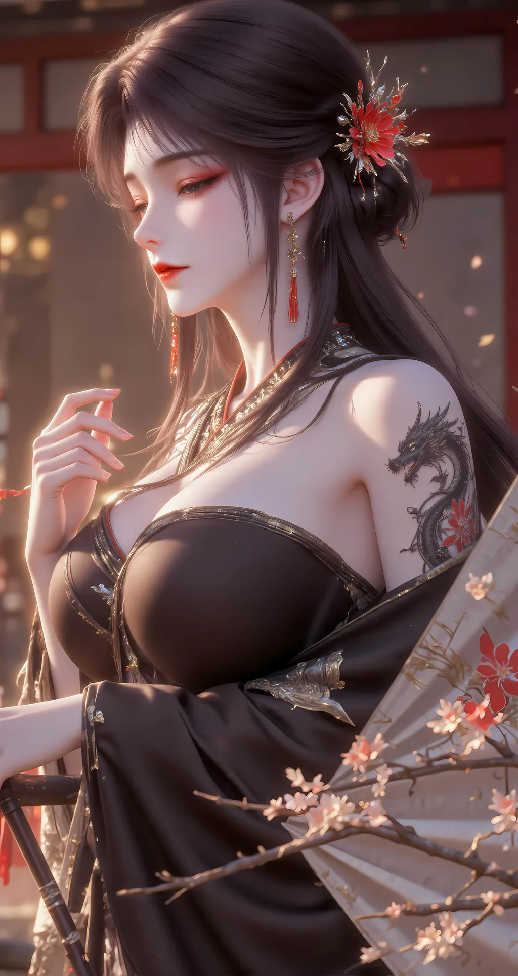 图片[2]-AI绘画 967 千诗 火灵儿[44P]-草丛看图