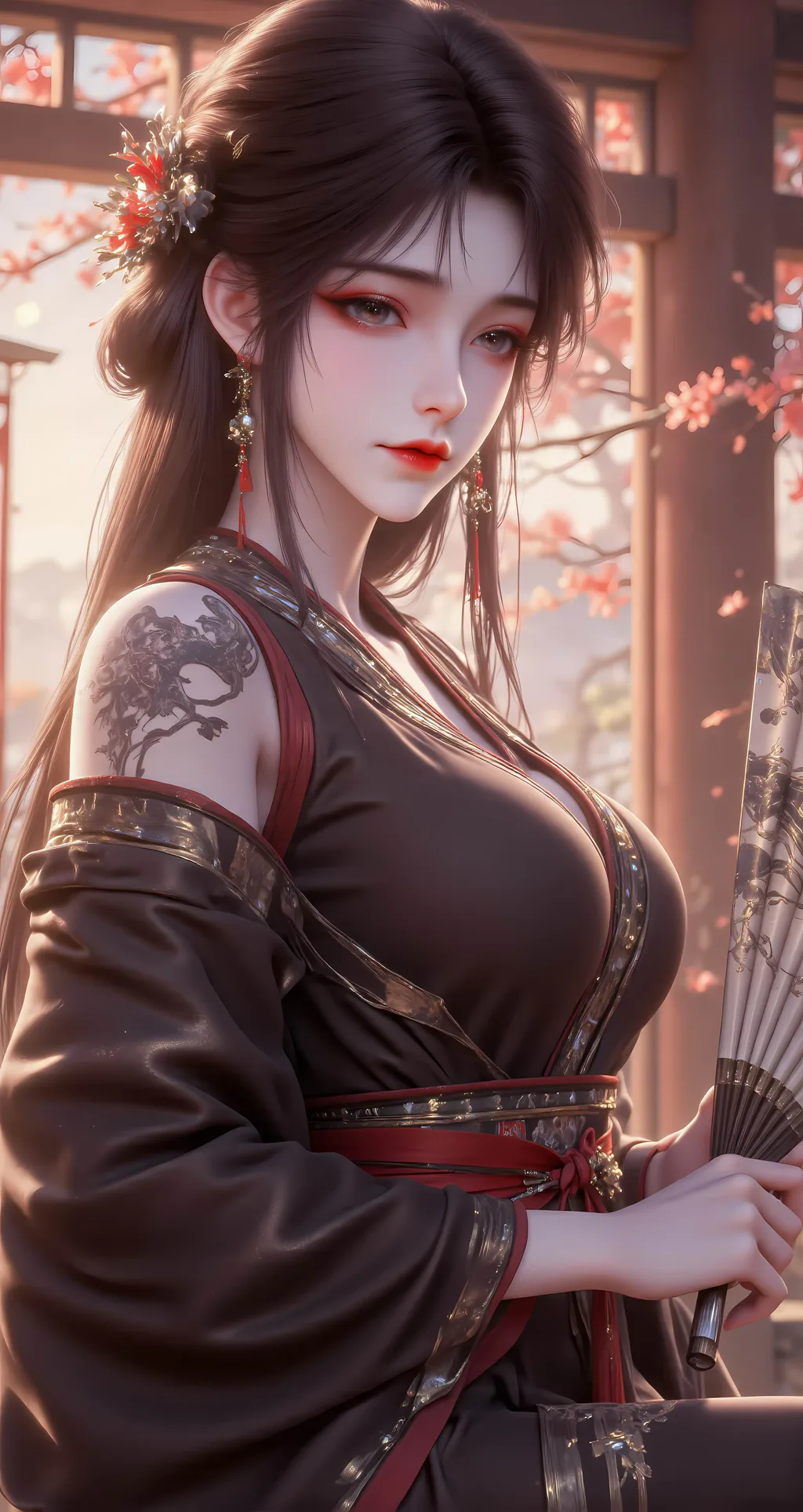 图片[3]-AI绘画 967 千诗 火灵儿[44P]-草丛看图