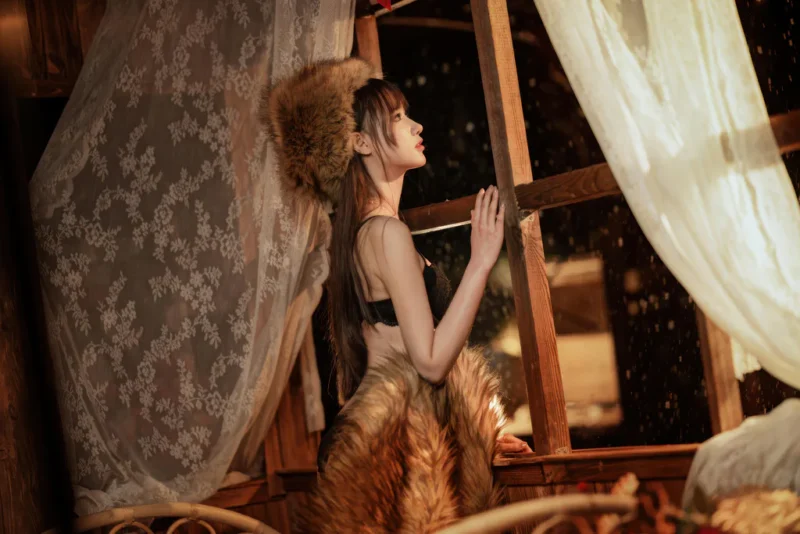 羽生三未图集 – 冬之恋歌[37P]-草丛看图