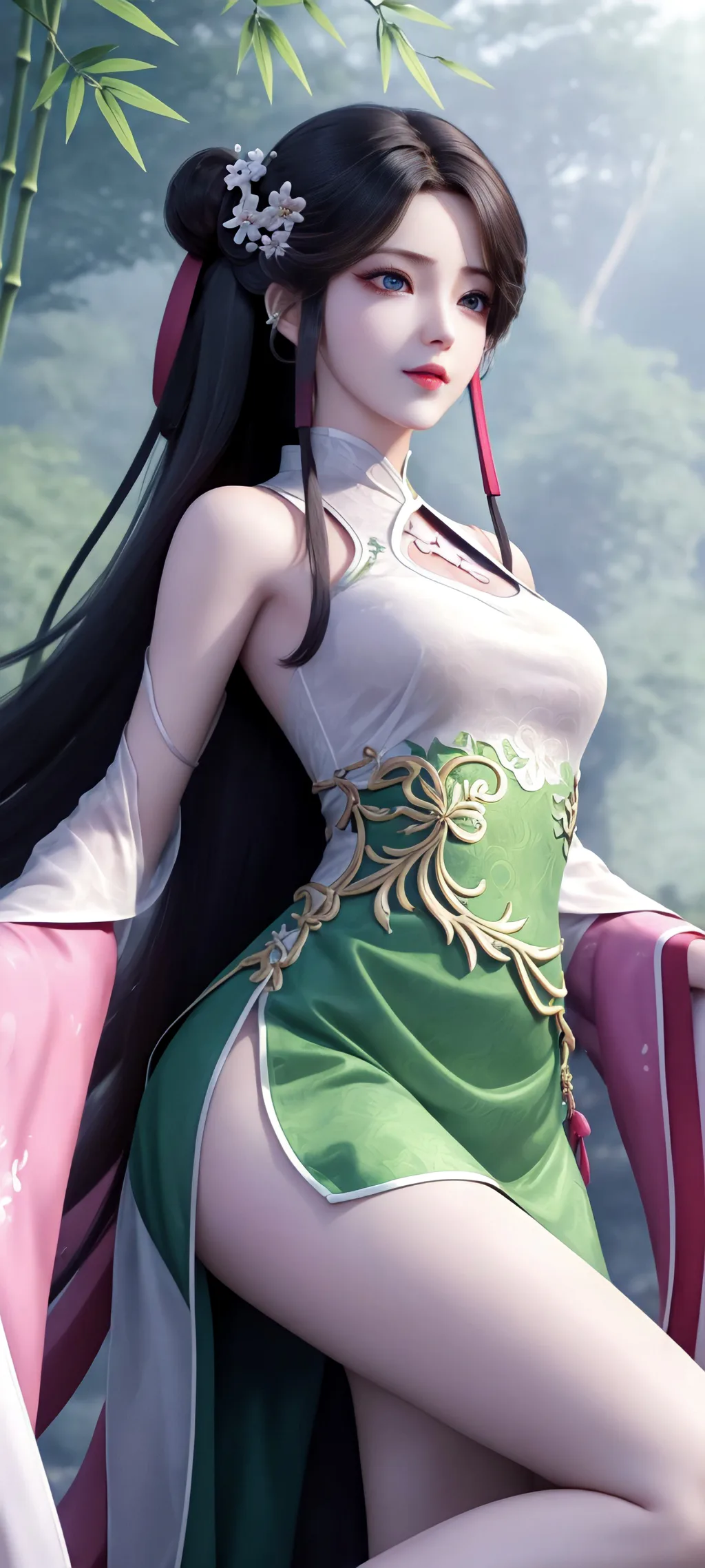 图片[2]-AI绘画 970 完美世界-火灵儿[32P]-草丛看图