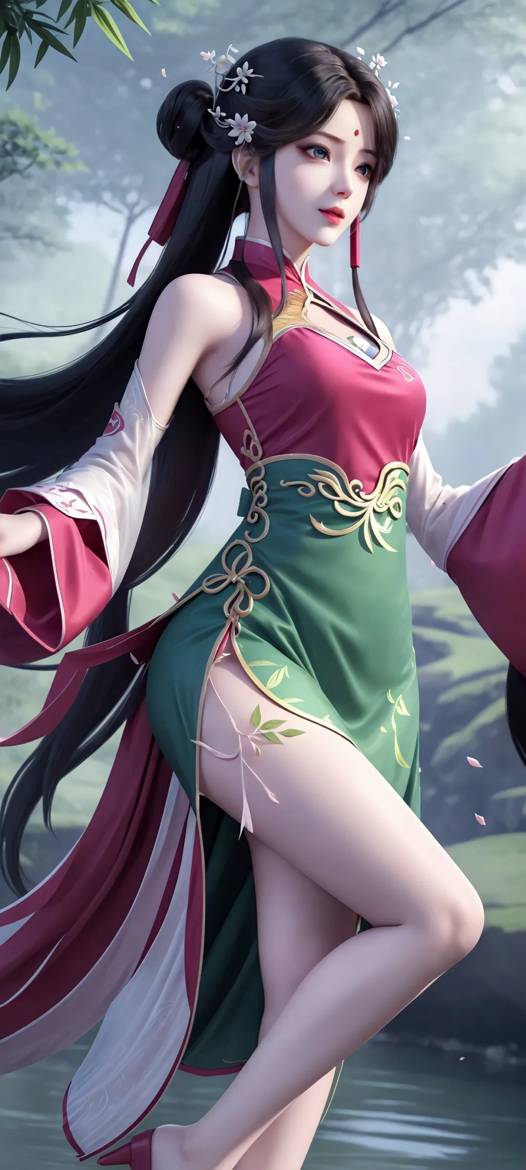 图片[5]-AI绘画 970 完美世界-火灵儿[32P]-草丛看图