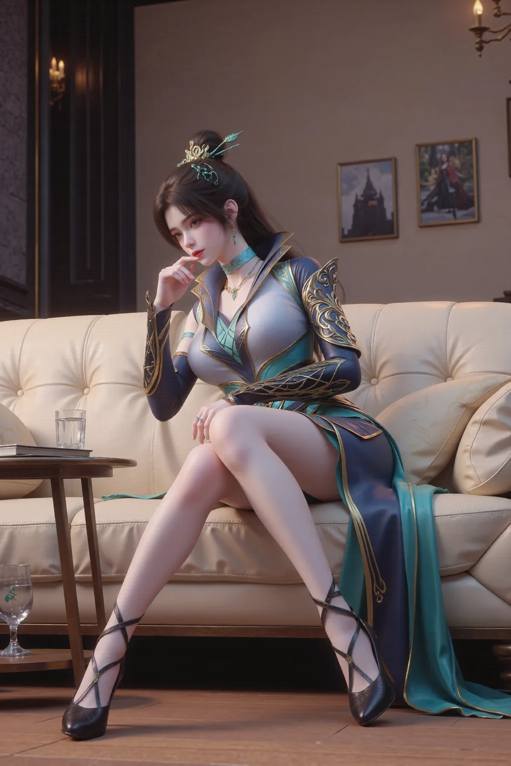 图片[5]-AI绘画 934 青鳞[67P]-草丛看图