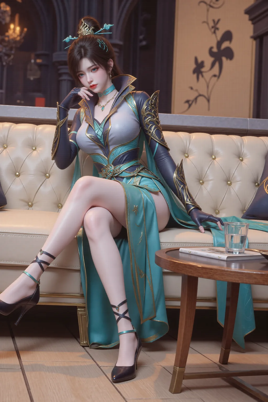 图片[6]-AI绘画 934 青鳞[67P]-草丛看图