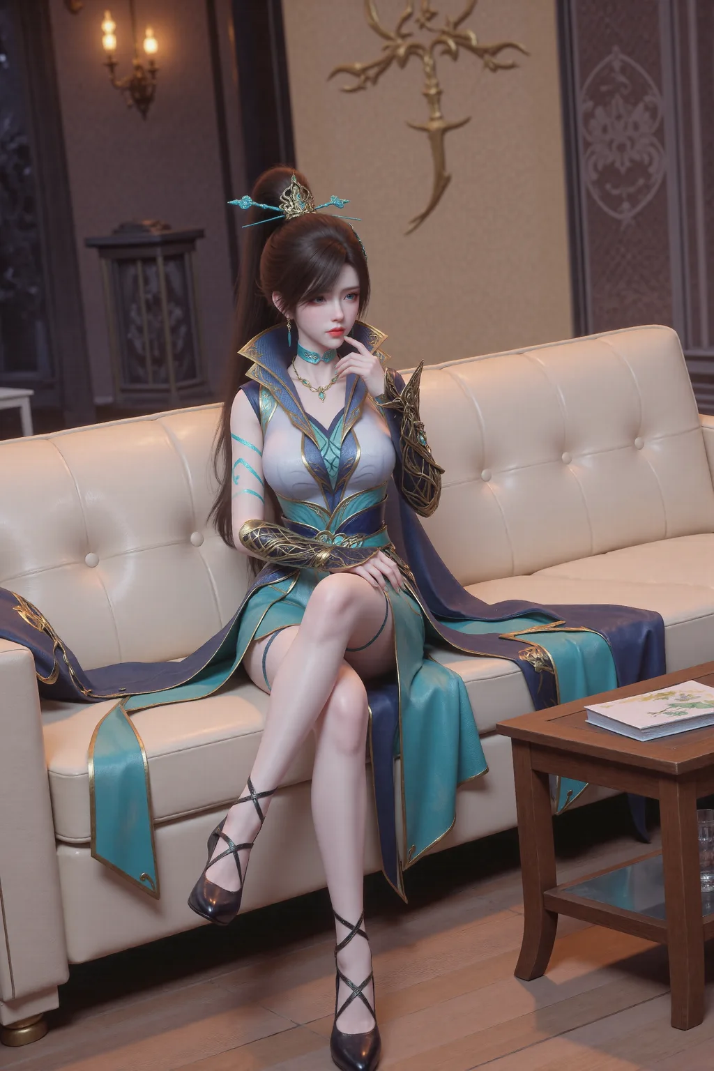 图片[7]-AI绘画 934 青鳞[67P]-草丛看图