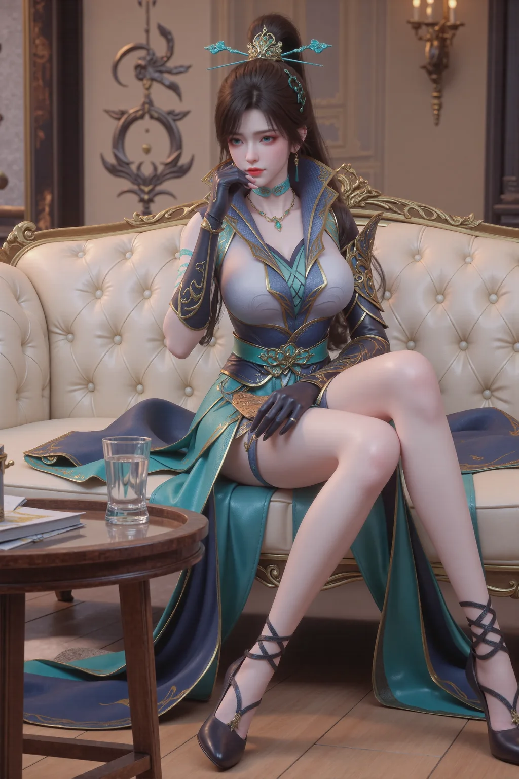 图片[8]-AI绘画 934 青鳞[67P]-草丛看图