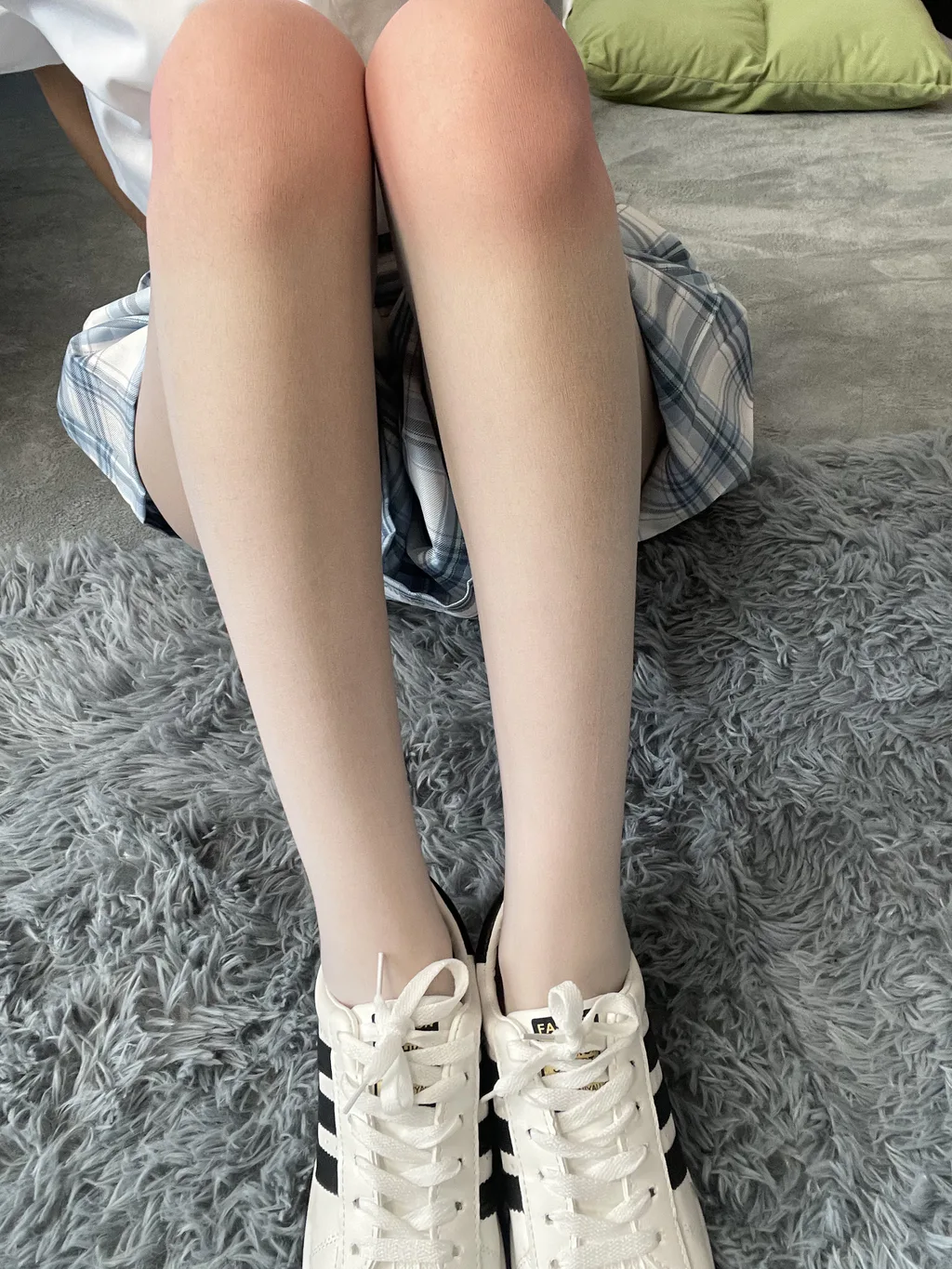 图片[5]-精选三禾摄影 NO.050 JK套装 白丝 下皮鞋[116P]-草丛看图