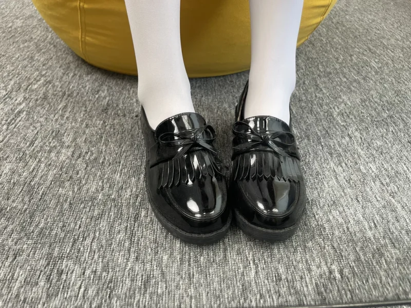 精选三禾摄影 NO.050 JK套装 白丝 下皮鞋[116P]-草丛看图