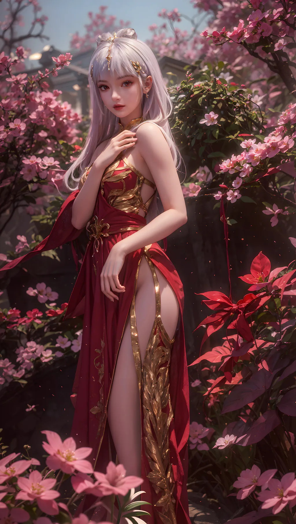 图片[2]-AI绘画 947 完美-太阴玉兔[27P]-草丛看图