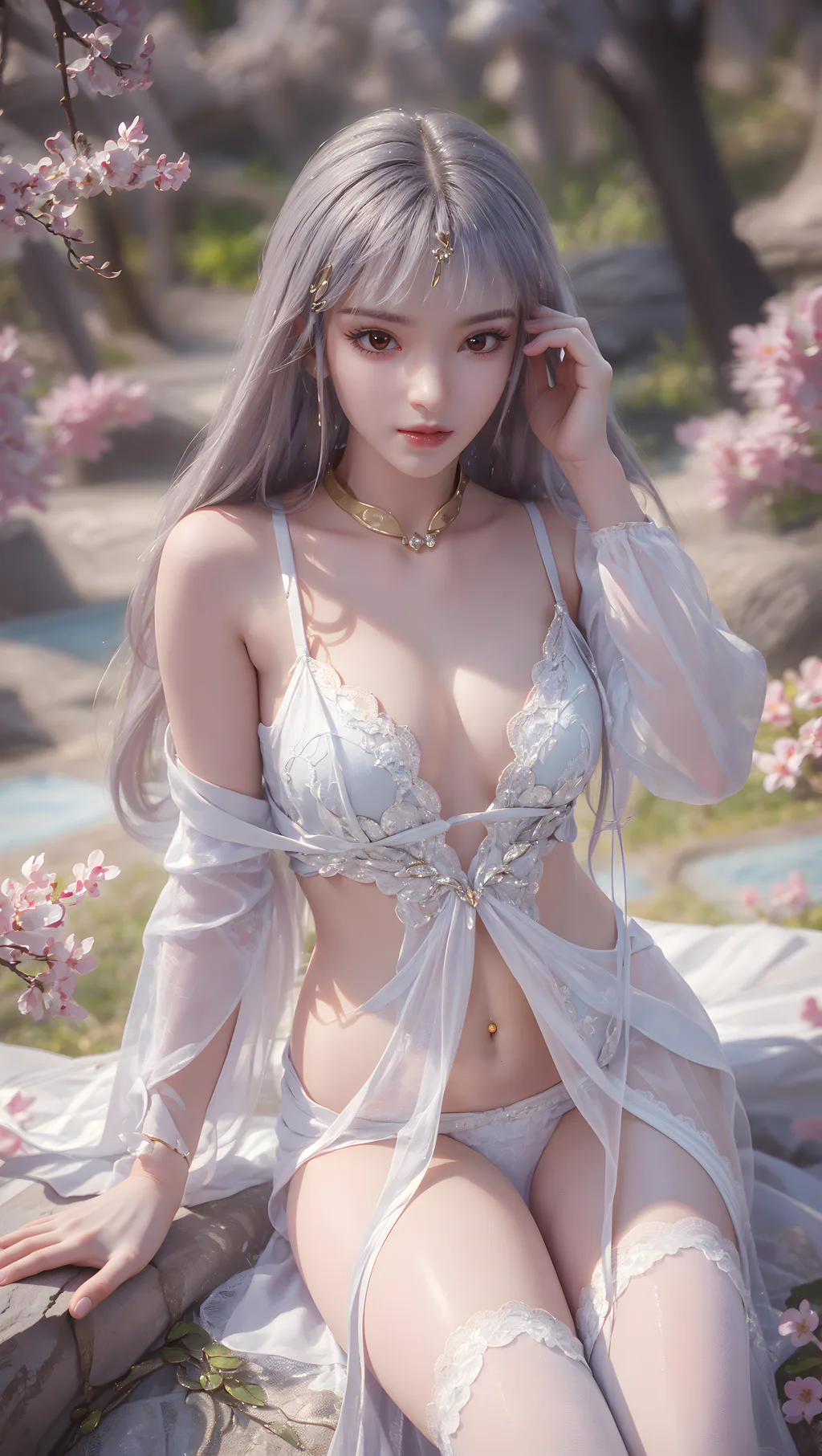 图片[8]-AI绘画 947 完美-太阴玉兔[27P]-草丛看图