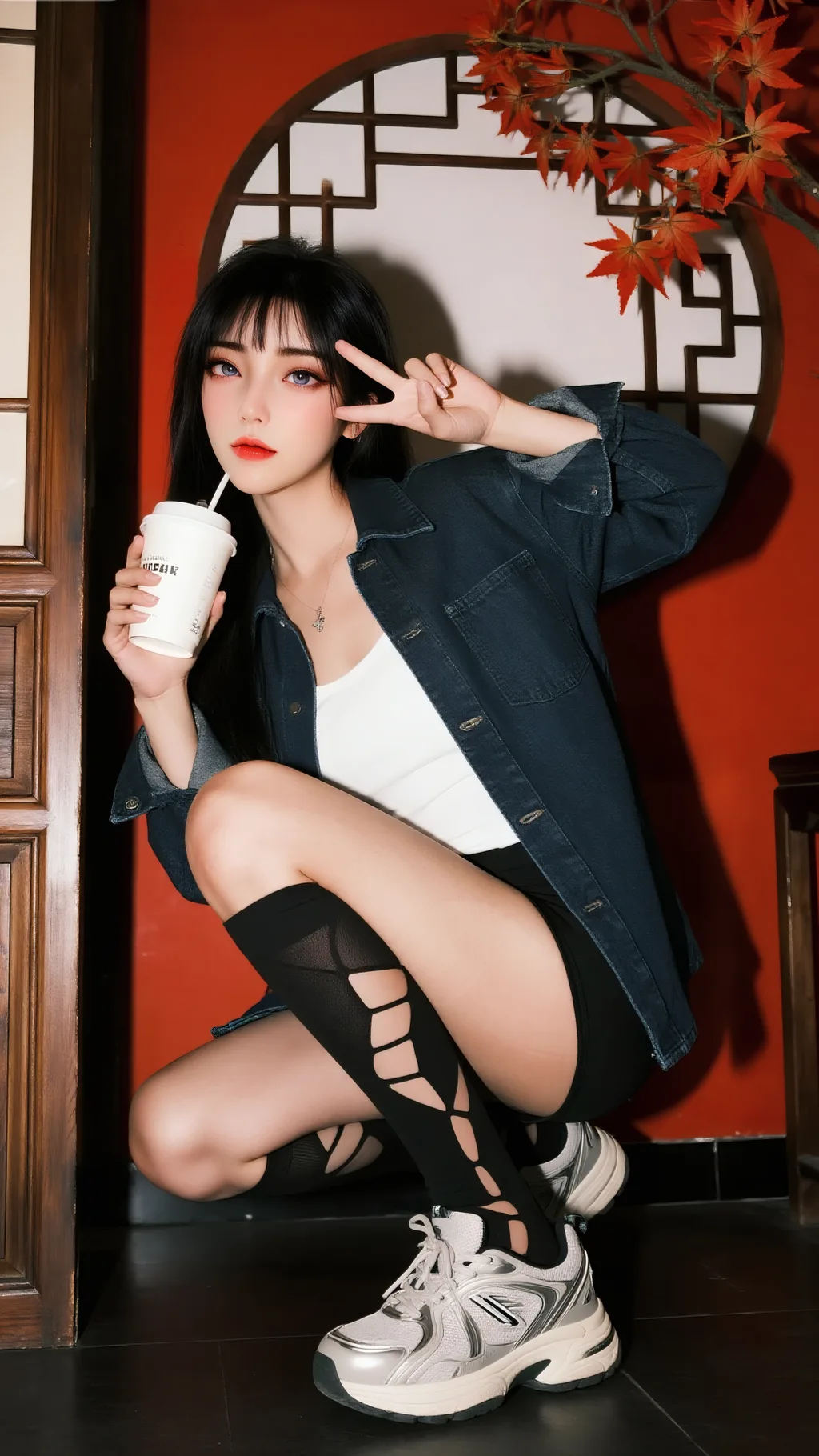 图片[5]-AI绘画 936 月禅[61P]-草丛看图