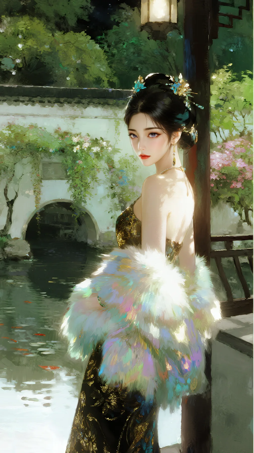 图片[8]-AI绘画 936 月禅[61P]-草丛看图