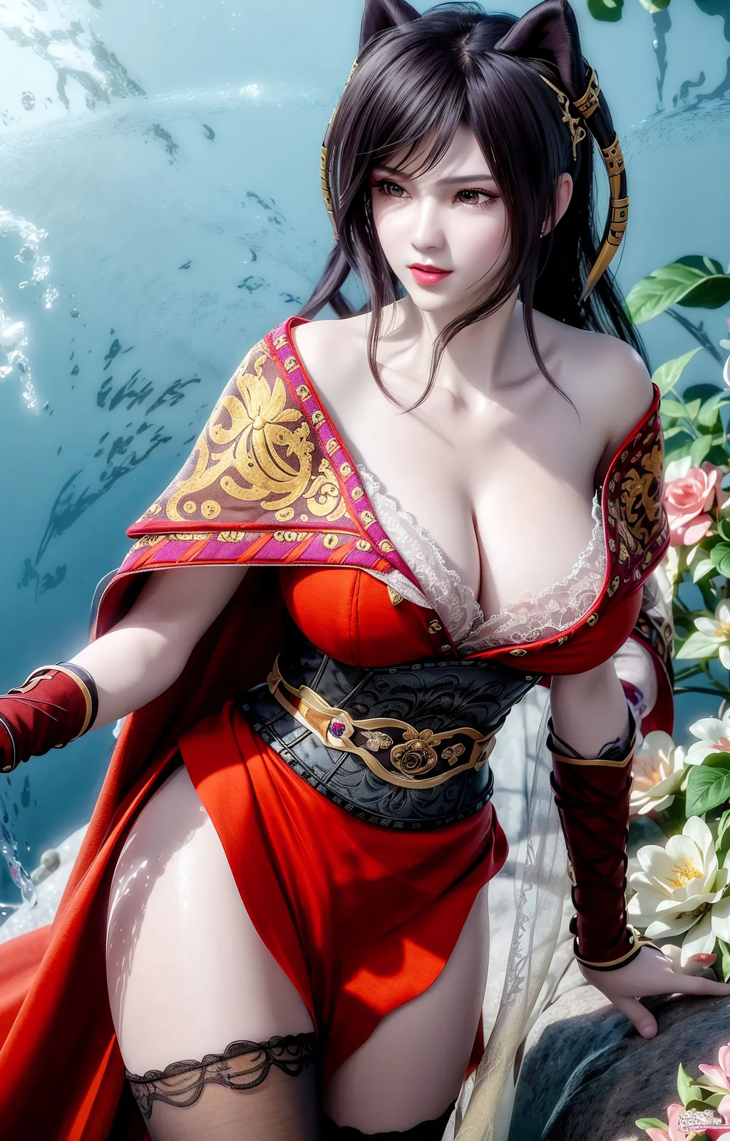 图片[7]-AI绘画 972 天行九歌-赤练[17P]-草丛看图