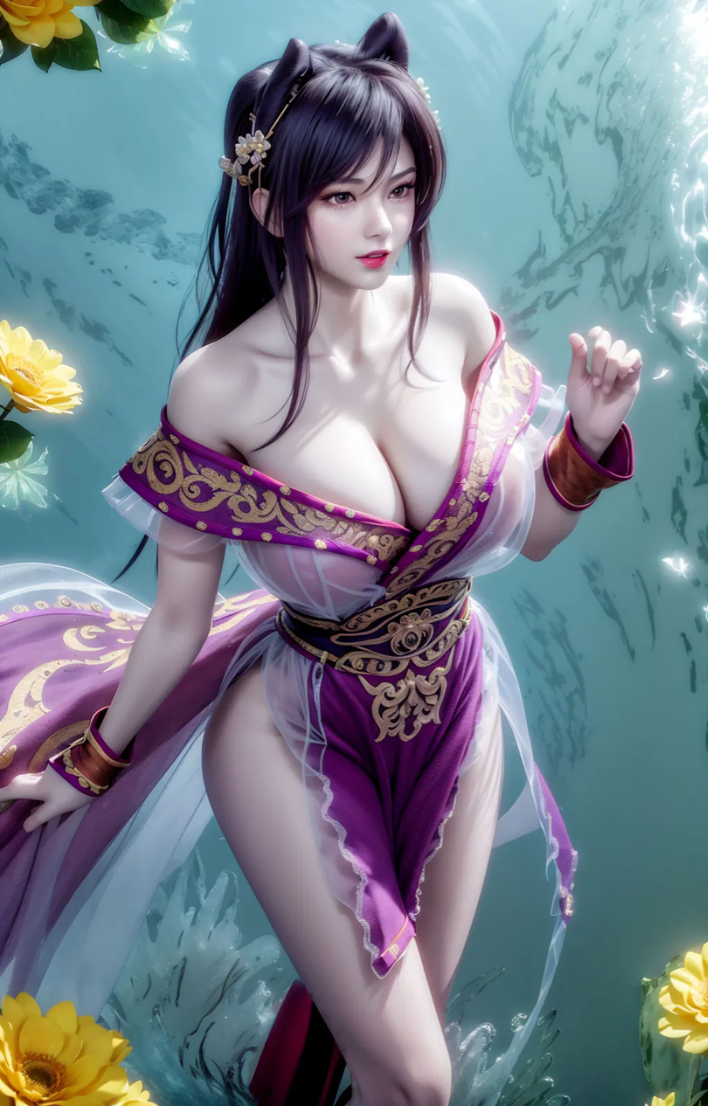 图片[8]-AI绘画 972 天行九歌-赤练[17P]-草丛看图