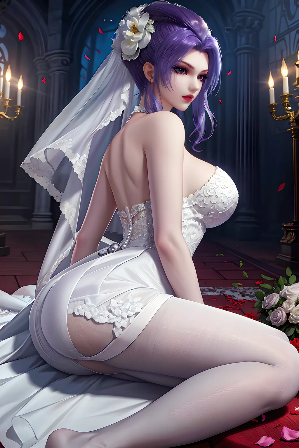 图片[5]-AI绘画 962 天行九歌-紫女[31P]-草丛看图