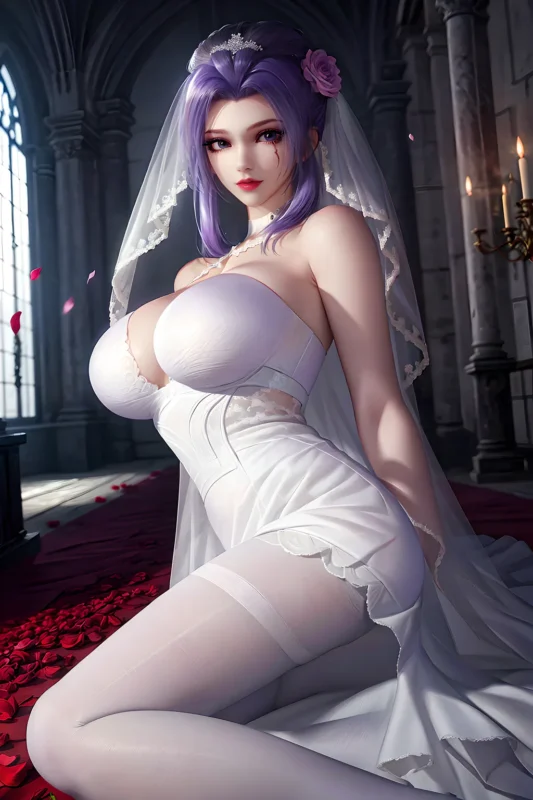 AI绘画 962 天行九歌-紫女[31P]-草丛看图