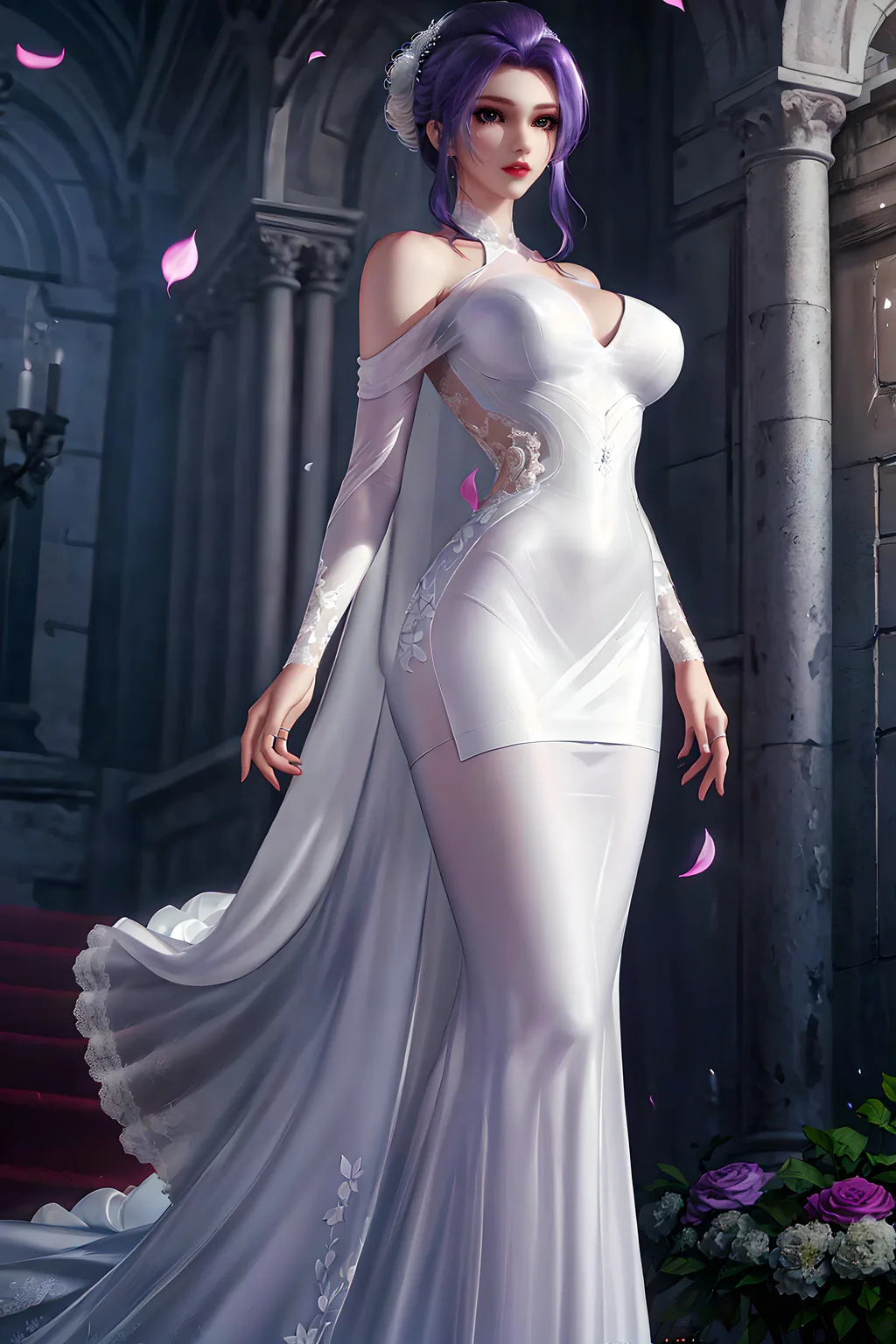 图片[8]-AI绘画 962 天行九歌-紫女[31P]-草丛看图