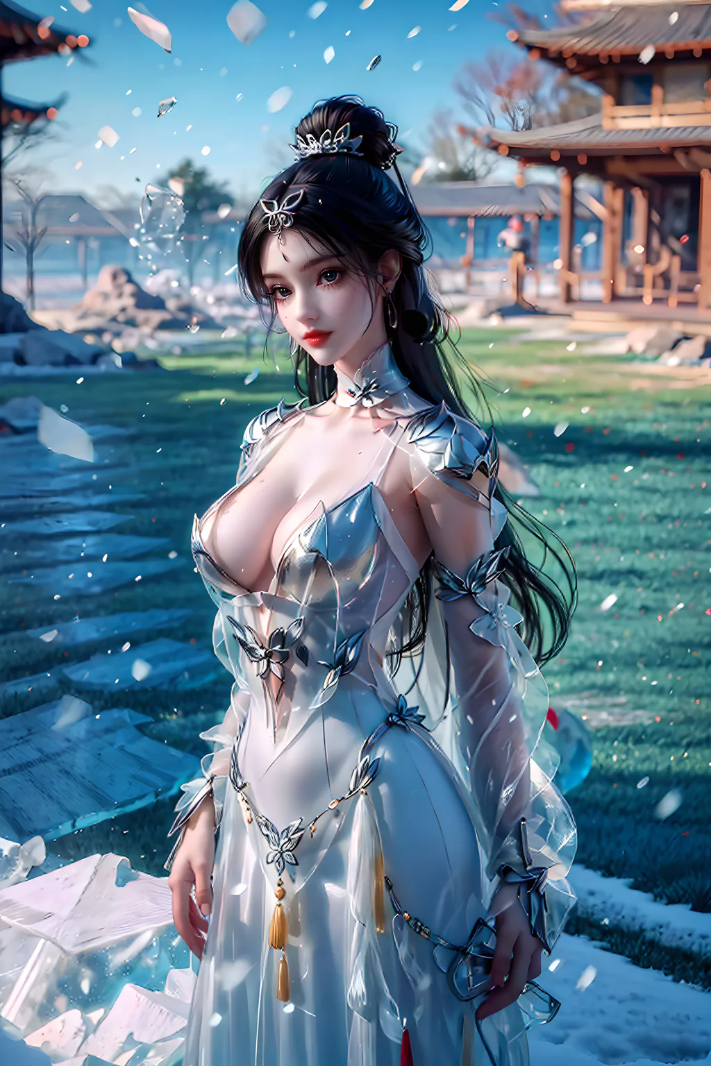 图片[4]-AI绘画 963 天龙-王语嫣[25P]-草丛看图