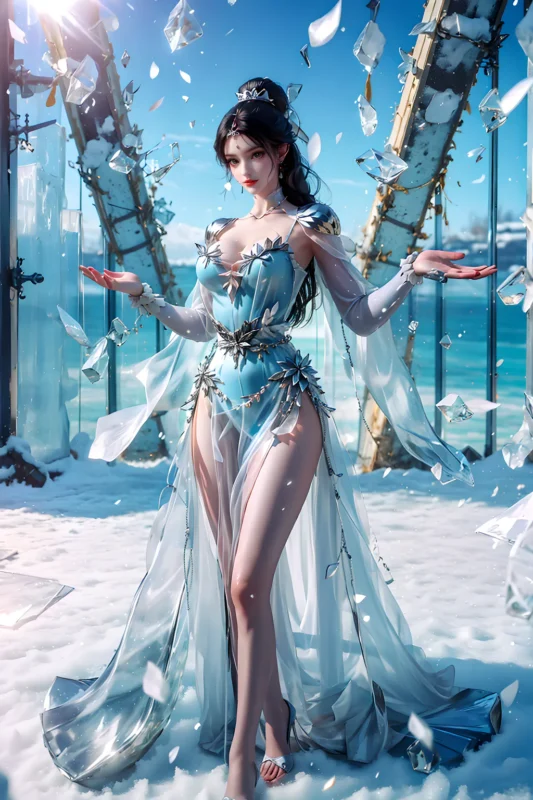 AI绘画 963 天龙-王语嫣[25P]-草丛看图