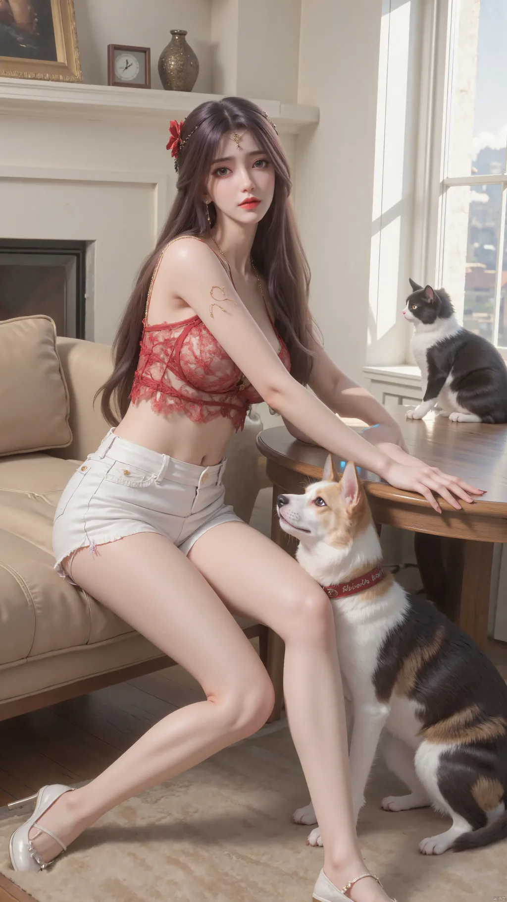 图片[5]-AI绘画 926 完美世界-云曦[80P]-草丛看图