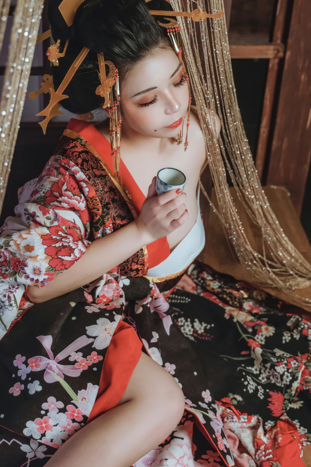 图片[5]-自闭颜球球(无颜小天使wy) – 花魁[15P]-草丛看图