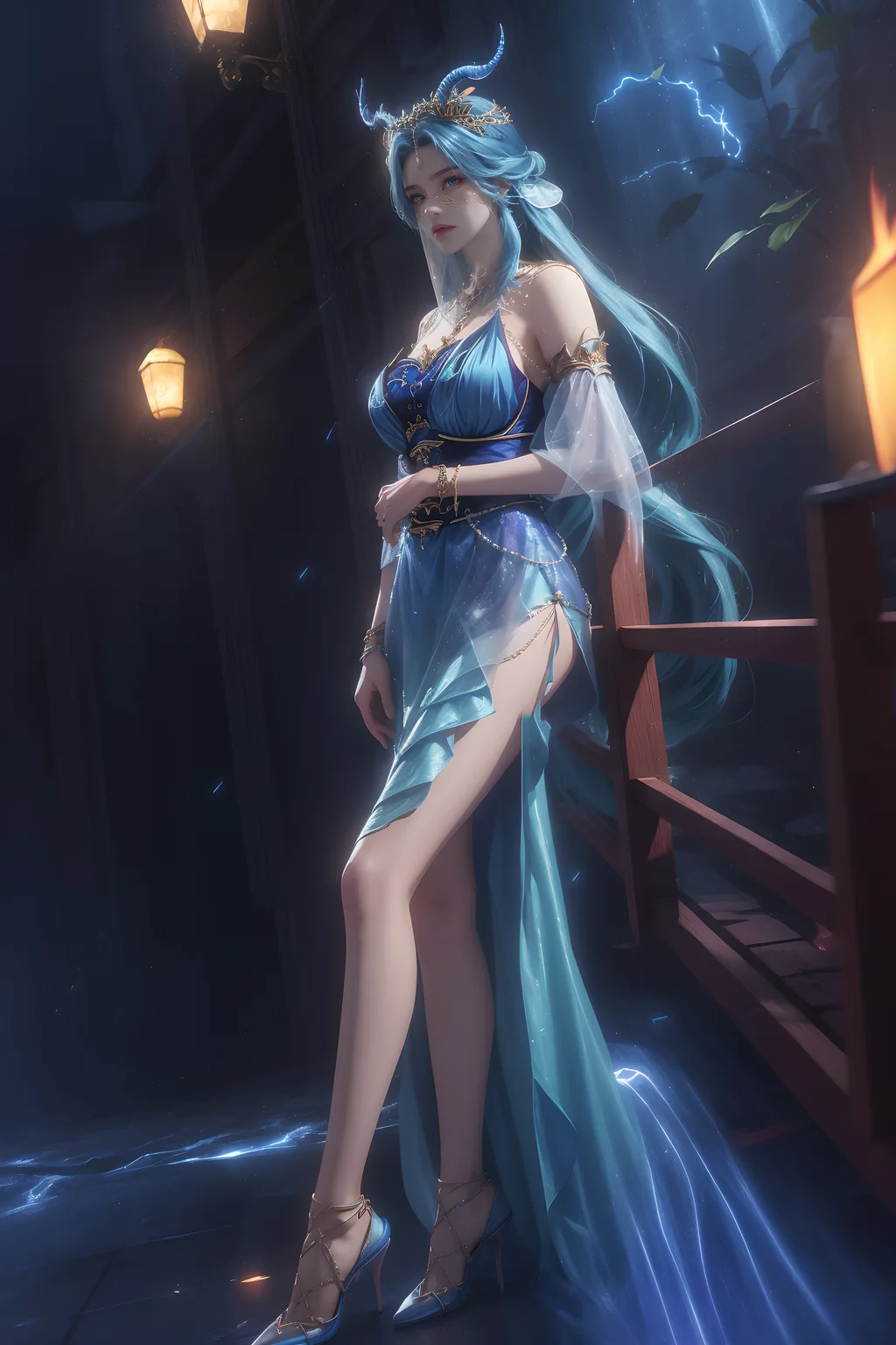 图片[2]-AI绘画 932 龙女[18P]-草丛看图