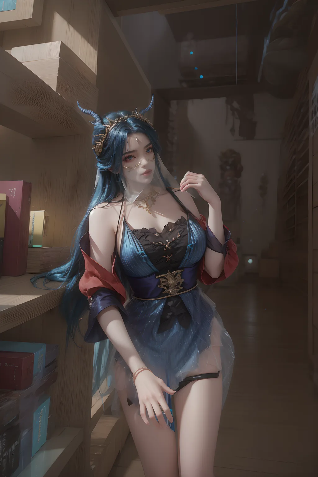 图片[4]-AI绘画 932 龙女[18P]-草丛看图