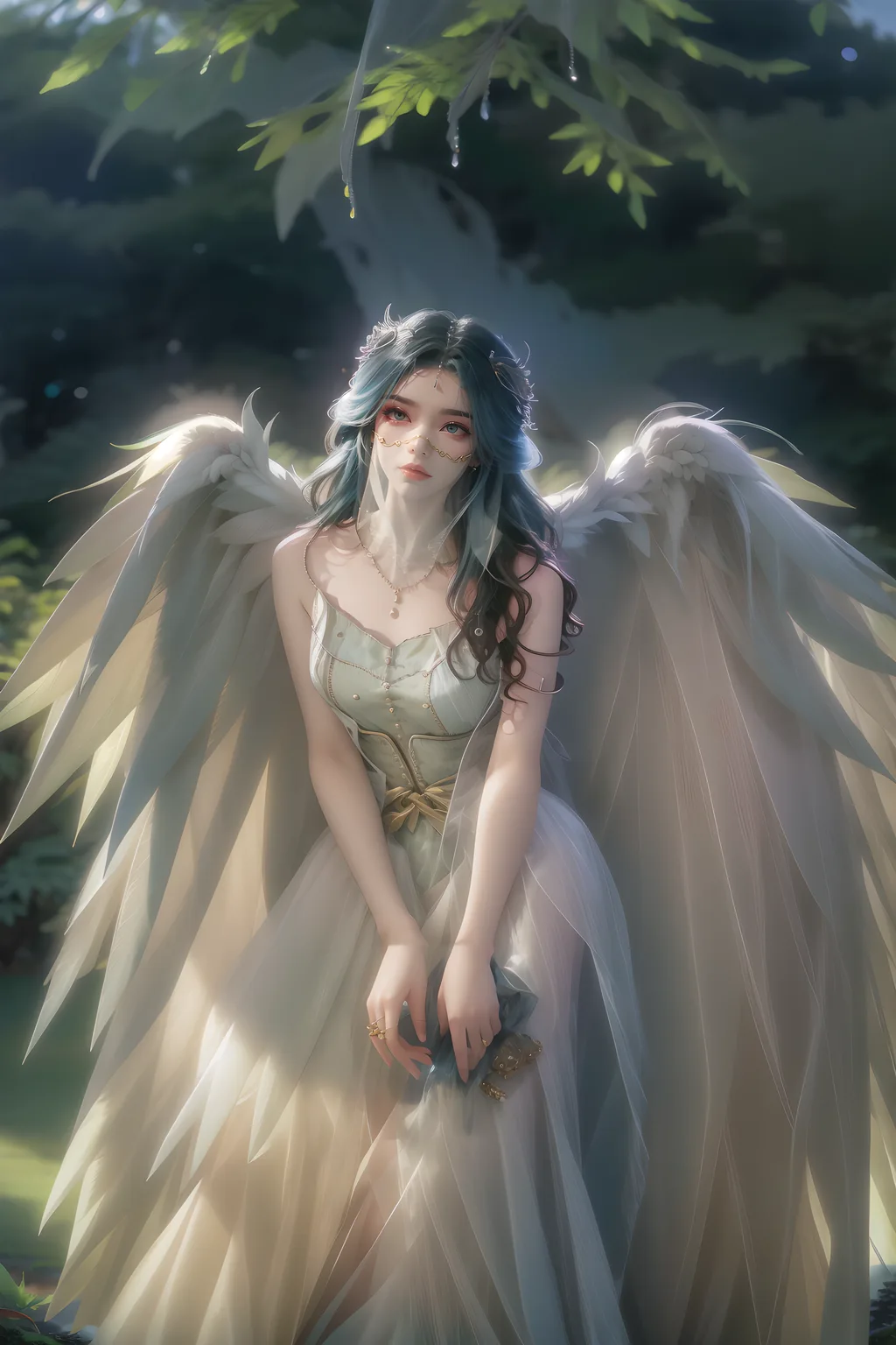 图片[5]-AI绘画 932 龙女[18P]-草丛看图