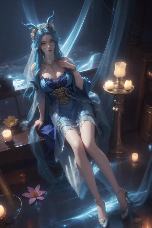 AI绘画 932 龙女[18P]-草丛看图