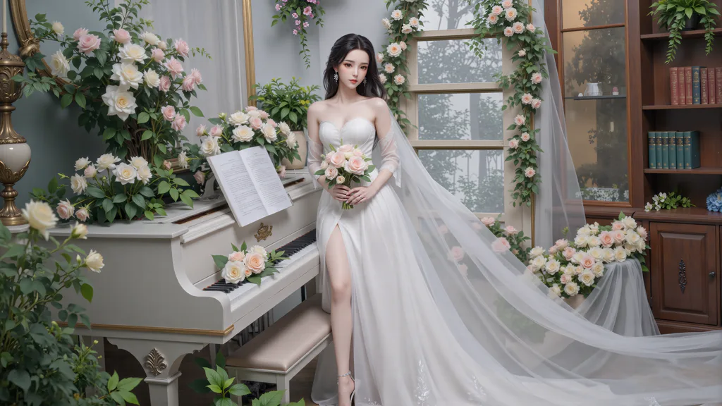 图片[1]-AI绘画 966 蓝灵娥[20P]-草丛看图