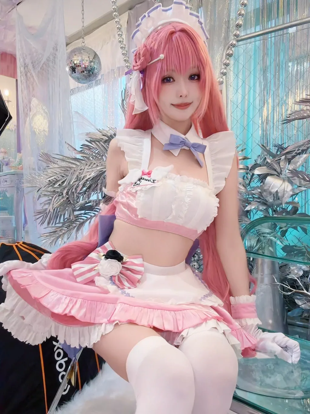 图片[2]-Ely_eee(ElyEE子) NO.183 – Dorothy Feast on Peachland 桃園宴[24P]-草丛看图