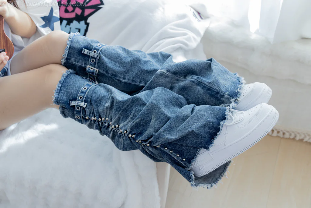 图片[4]-精选勿恋传媒 NO.2570 青提-板鞋、薄肉丝、分体牛仔裤[153P]-草丛看图