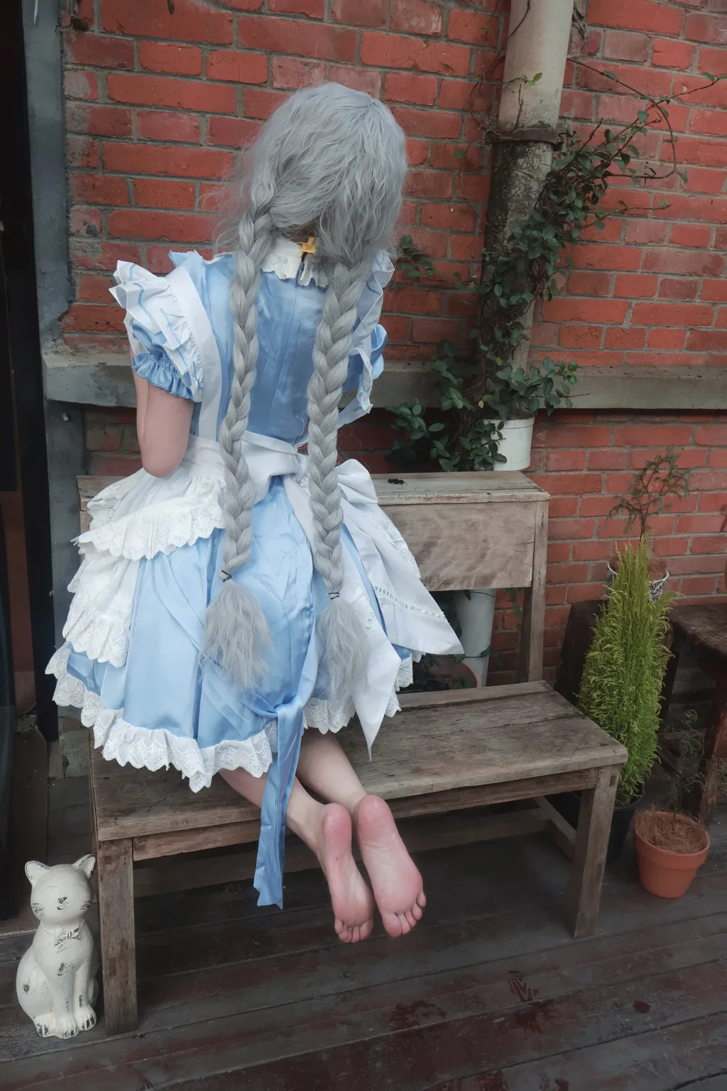 图片[3]-小羊蛋卷 002 爱丽丝[6P]-草丛看图