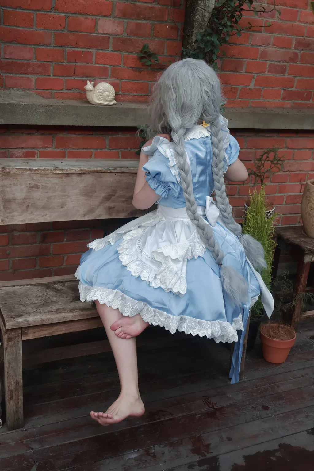 图片[4]-小羊蛋卷 002 爱丽丝[6P]-草丛看图