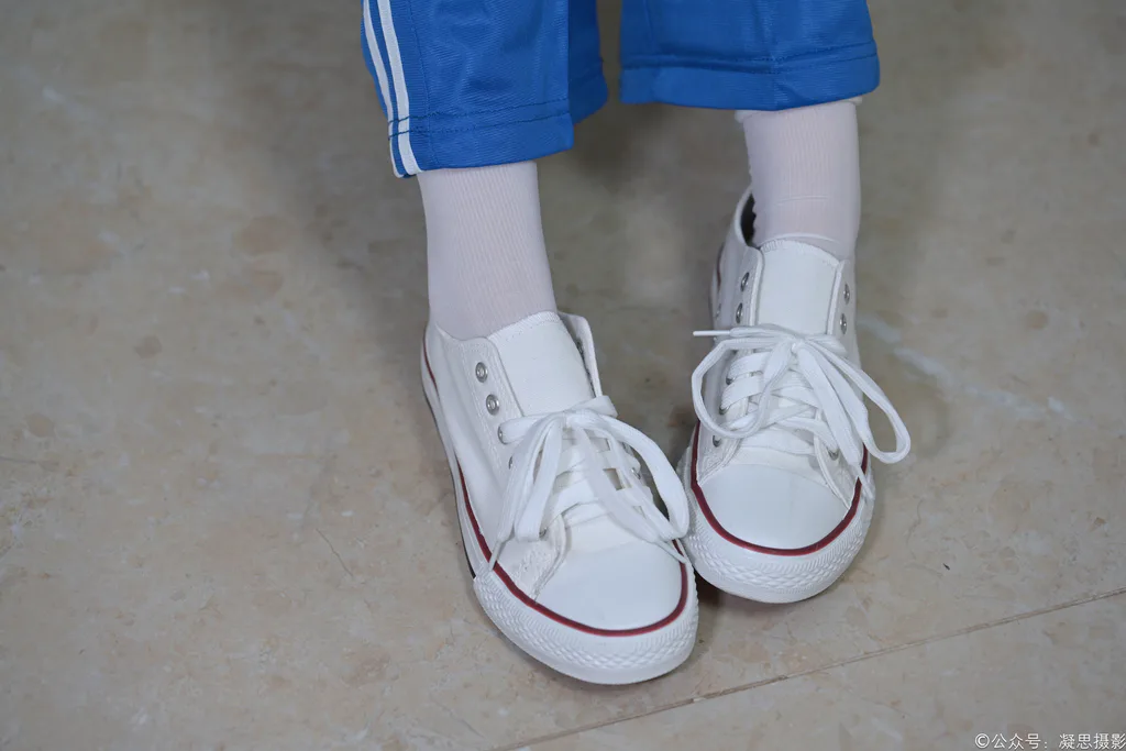 图片[7]-精选凝思摄影 NO.056 小慧-校服、短白袜、帆布鞋[150P]-草丛看图