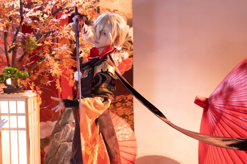 Seya-狮砸 – 原神 枫原万叶[9P]-草丛看图