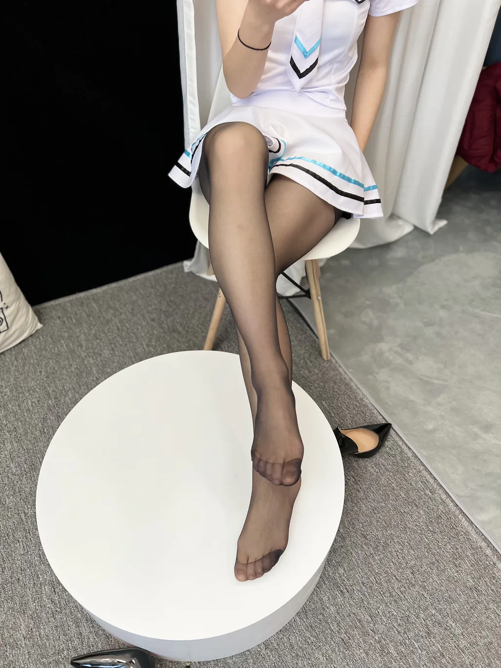 图片[6]-精选三禾摄影 NO.049 水手服 黑丝 高跟[193P]-草丛看图