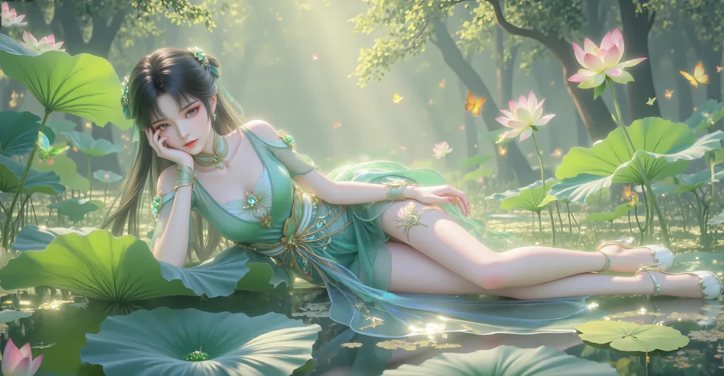 图片[7]-AI绘画 956 碧瑶[53P]-草丛看图